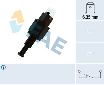 FAE 24310 Fren Pedal Müşürü 2 Fişli Astra F-Astra G-Vectra A-Vectra B-Frontera A 89-05 Febi 2803