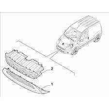 ORJINAL 735643546 Tampon Izgarasi Trekking Alt Fiat Fiorino 2016>