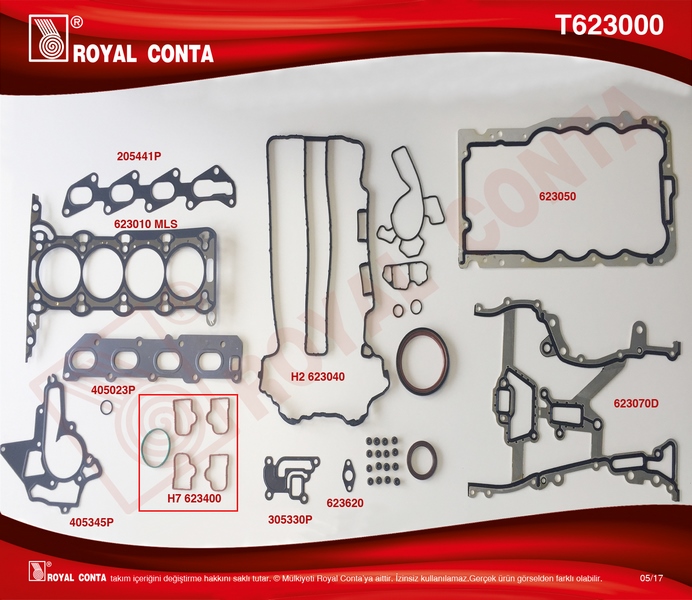ELR-378.110 Ust Takim Conta ( Opel    Astra G H Meriva Tigra 1.4 Z14xep Corsa C Agila 1.2 16v)