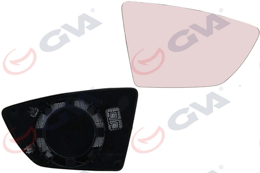 GVA 1175310 Ayna Cami Elektirikli Isitmali Sağ Seat Leon 12- Ibiza 17- Konveks Vm-367ghr