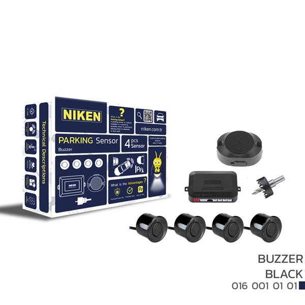 NIKEN 0160010101 Park Sensörü Ses İkazli Siyah 22mm