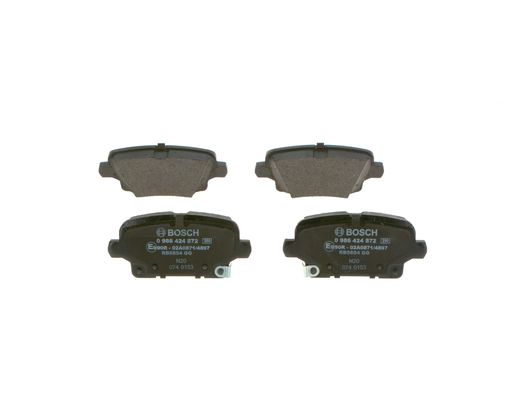BOSCH 0986424872 Arka Fren Balatasi Opel Insignia B 17>16 17 İnç