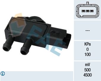 FAE 16111 Fap Kaptörü Egsoz Basinç Sensörü Vivaro C-Zafira-P207-P208-P301-P307-P308-P508-P2008-Mini R55 R56 P3008-P5008-Boxer-Jumper-Partner-Berlingo-C-Elysee-C2-C3-C4-C5-Jumpy-Ds4-Ds5 1.4-1.6-2.0-2.2 Hdi Dth