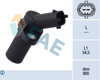 FAE 79093 Krank Mil Devir Sensörü Astra G-H 98> Corsa B-C-D 94> Meriva A 04> Agila-Tigra B 1.2-1.4 Xe-Xep-Xel Astra G-Vectra B-C Zafira A 2.0-2.2 16v Dti