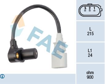 FAE 79048 Krank Mil Sensörü Golf4-5-Bora-Jetta-A3-Leon-Octavia-1.6 Akl-Bse-Bfq-Bgu