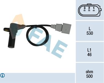 FAE 79063 Krank Mil Sensörü Bora-Golf4-T5 1.9 Axc-Axb-Ajm-Axr-Auy-Asz