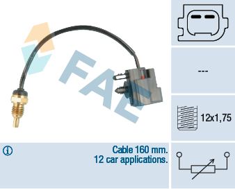 NRF 727036 Hararet Müsürü ( Silindir Kapaga Gelen ) Connect/Focus