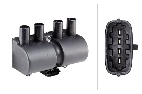 HELLA 5DA193175561 Xx Ateşleme Bobini Opel Astra G 00-05 Meriva A 03-10 Corsa C Combo C 01-06 1.6 Z16se