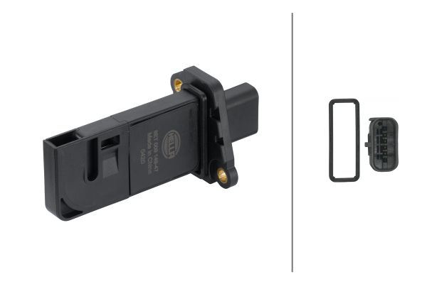 HELLA 8ET009149471 Maf Sensoru 2.2d Defender L316 07>16 Discovery Sport L550 14> Freelander 2 L359 07>14 R.R Evoque L5 38 11>19 Ford Transit Mondeo Fiesta Peugeot Boxer Citroen Jumper 2.2 Hdi Volvo S60