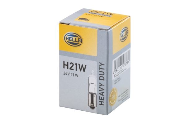 HELLA 8GH008417012 Ampul H21w 24 V Bay 9 S 1987302533-11412080-Zf920006696-64138-1987302533-S01626840024-24356-24356cp-24356-24356-24356cp-H21w