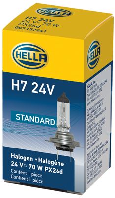 HELLA 8GH178555251 Ampul H7 70w 24v Px26d Universal Cv 178555251-89901207----------