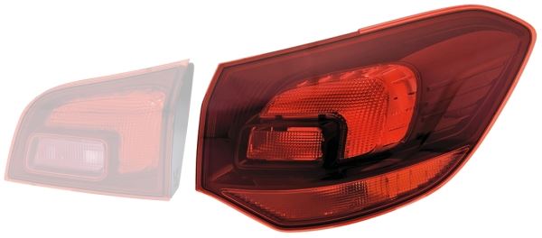 HELLA 9EL354998041 Komple Arka Lamba Opel Astra J Sports Sağ Gm 13336327