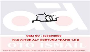 GB 71271 Radyatör Alt Hortumu Renault Trafic 01>06 Opel Vivaro 01>06 1.9 D