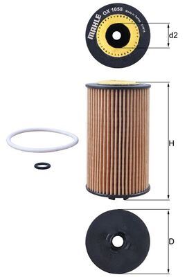 KOF32004 Yag Filtre Opel Astra J - K / Insignia / Mokka / Zafira C 1.6 Cdti 2009-2016