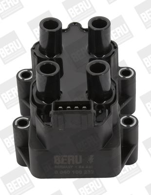 BERU ZS232 Ateşleme Bobini Berlingo-Jumper-Jumpy-Saxo-Xsantia-Xsara-Ducato-P106-P205-P306-P405-P406-Partner 1. 0-1.4-1.6-2.0