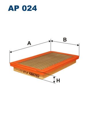 FILT AP 024 Hava Filtresi  Alfa 145-156