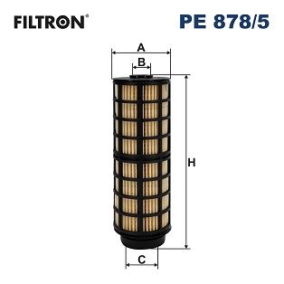 FILTRON PE878.5 Yakit Filtresi Iveco Daily Iv-V-Vi 14> 2.3 Jtd F1a 3.0 Jtd F1c Euro 6