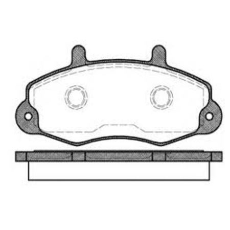 MARELLI 323700002000 Ön Balata Ford Transit T12 2.0 2.5 Di 2.5td 2.5 Tdi 88-03.00 Çap 138.8- 64 -18.8