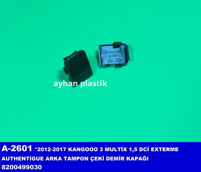 AYHAN A2601 Arka Tampon Çeki Demir Kapaği Kangoo Iii 1.5 Dci 12-17