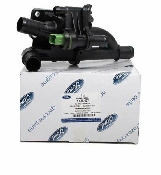 FORD 9M5Q8A586DA Termostat Gövdesi Ford Peugeot Fiesta-Courier-Focus-207-308-Partner-C4-C5 07> 1.4-1.5-1.6 Tdci Euro 5