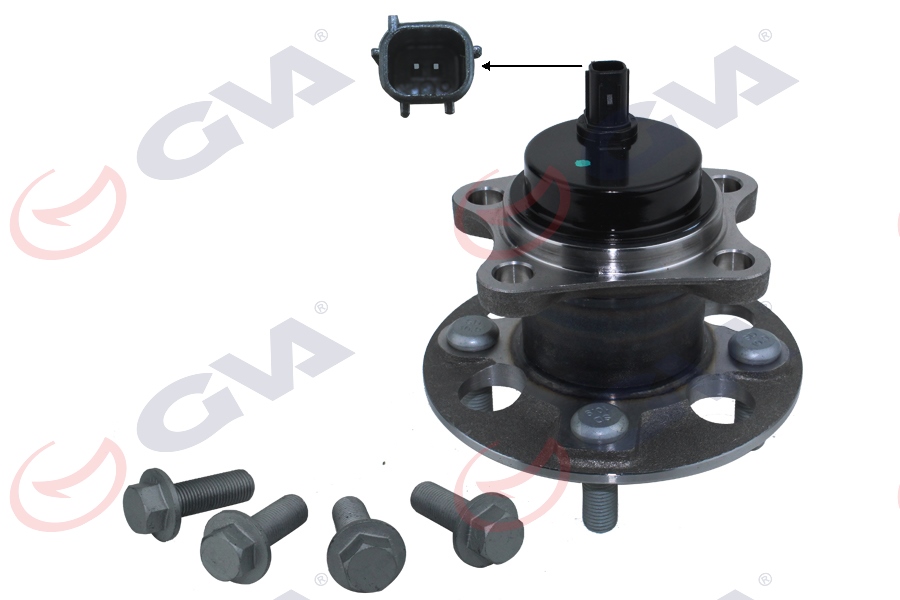 GVA 4771110 Arka Teker Poryasi Rulmanli Toyota Yaris 1.0l 1kr-Fe Ksp90 06-11 / 1.3l 2szfe Scp90 Vvti 06-11 / 1.33l 1nr-Fe Nsp90 06-11 / 1.4l 1ndtv D-4d Nlp90 Nlp130 06-> 4 Bijon