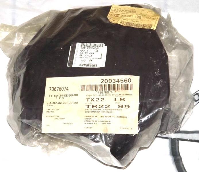 PSA-20934560 Filtre Bileseni