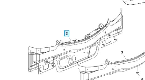 UNI-22968007 Panel Arka Alt Opel Insignia 2009-2017