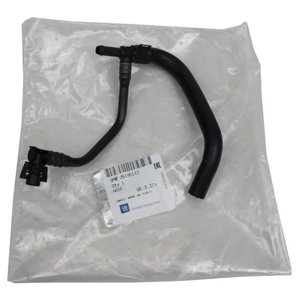GM 25195113 Hortum Turbo Kompresörü-Termostat Geri Dönüş Üst Giriş Opel Astra H-Astra J-Insignia A-Corsa D-E-M Eriva A-Zafira B-C 1.6 A16-Z16-B16-Let-Xnt