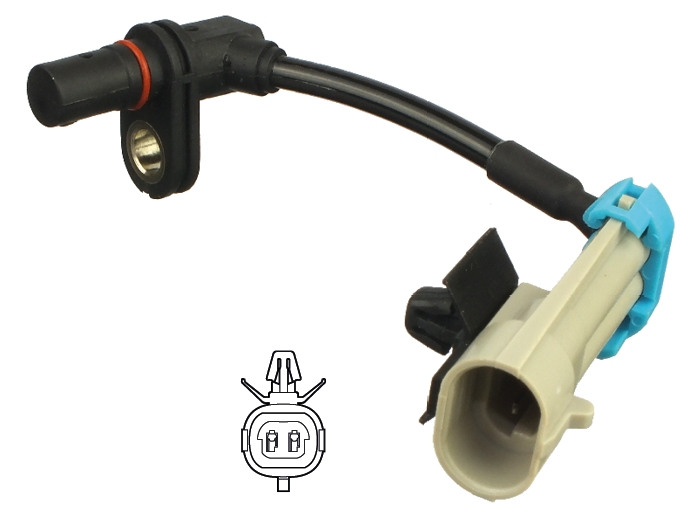 DEL-SS20317 Abs Sensoru On Opel Antara Chevrolet Captiva