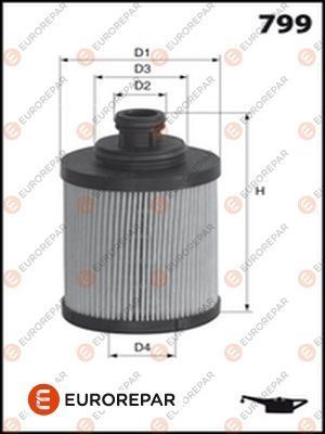 PSA-1609563880 Eurorepar Yag Filtresi Astra J 09-/1.3cdti Doblo 1.6d 10-/ Corsa D Punto Linea Bravo Nemo Bipper Fiorino