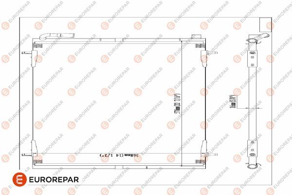 NIS-94392 Klima Radyatoru Peugeot 206 98-