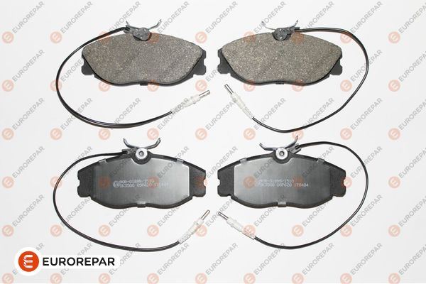 EUROREPAR 1617254180 Ön Fren Balatasi Fişli P406 2.0-2.1 Td 94-04 P306 Gti 93-01 Xantia Xm Xsara 00>05