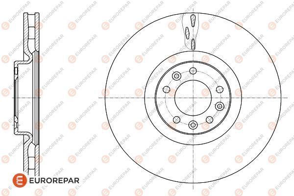 EUROREPAR 1618864280 Erp Fren Disk Tk