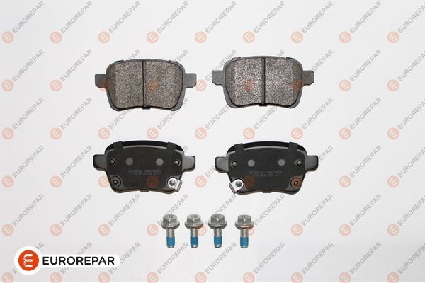 EUROREPAR 1639383180 Arka Fren Balatasi Opel Corsa E 14>19 Adam 14>19 15 Jant Rpo J67 Fiat Egea 16> 500l 13> 264mm