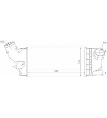 PSA 0384.K8 Turbo Soğutucu Radyatör
