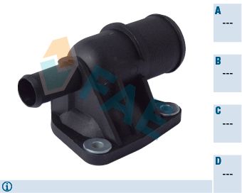 GVA 5145760 Termostat Su Flanşi Kapak Boxer-Jumper-Ducato-Expert-Jumpy-Scudo-P806-Evasion 1.9d Xud9-Xud9te