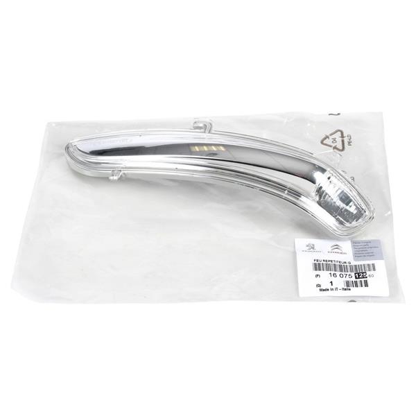 PSA 1607512580 Diş Dikiz Ayna Sinyali Sol Opel Corsa F 19> Peugeot P208-P2008 13> Citroen C3 16> C4 14>