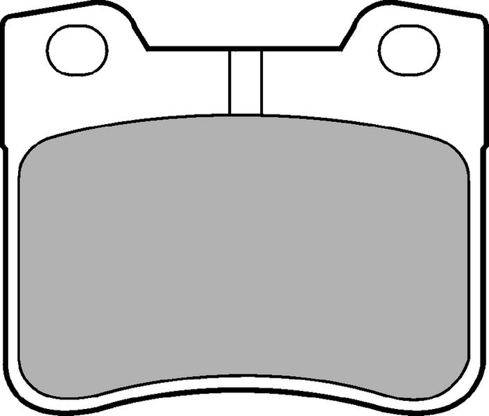PSA 4251.28 4 Brake Pads/F