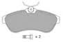 05P806 Fren Balata On Citroen C3 (Fc) 1.6 Hdi 2002-2009 / C3 (Fc) 1.6 90 Hp 2002-2009 / C2 (Jm) 1.6 2003-2009