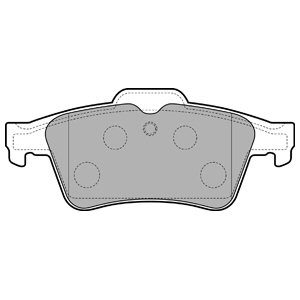 05P1236 Fren Balata Arka Vectra C 1.6 16v-1.9 Cdti-2.0 Dti 2002-2008/Citroen C5 Iii 1.6 Hdi-1.6 Thp 2008-2015/Peugeot 508 1.6 E-Hdi 2010-/Focus Ii 1.6 Tdci 2004-2011/Transit Con. 1.8 Tdci 2002-2013