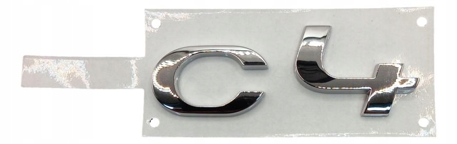 TAIWAN 96731907DX Amblem C4 Citroen C4
