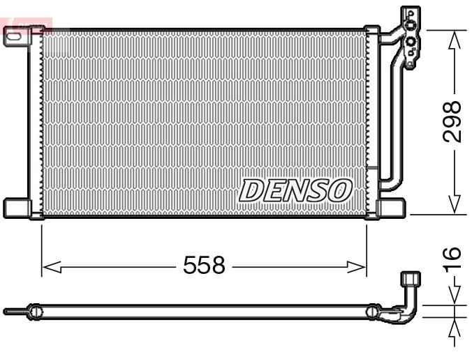 43-1420 Klima Radyatoru Bmw 3 Serisi (E46) 318 D - 320 D - 330 Xd 1998-2005 / X3 (E83) 2.0 D - 3.0 D 2004-2010