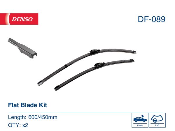 DENSO DF-089 Flat Wiperblade Oe Kit 600/450