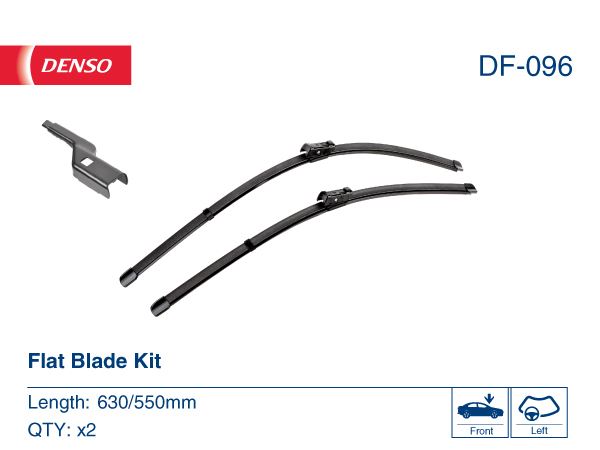 DENSO DF-096 Flat Wiperblade Oe Kit 630/550