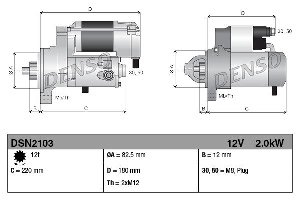 DENSO DSN2103 Starter