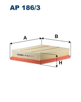 FILTRON AP186.3 Hava Filtresi Mondeo V 14> Galaxy Iii 2.0 Ecoblue