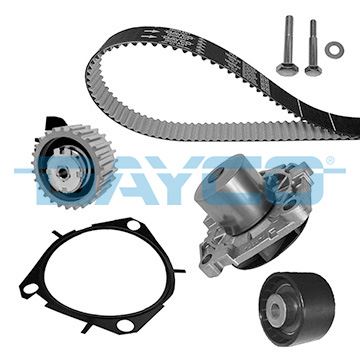 DAYCO KTBWP7590 Su Pompali Triger Seti Fiat 500 X 14> Freemont 11> Ducato 11> Doblo 10> Bravo Ii 07>Opel Vectra C 04> Insignia A 10> Astra H 04> Alfa Romeo 147-156-159 Giulietta 10> 1.9 D 2.0 D Multijet