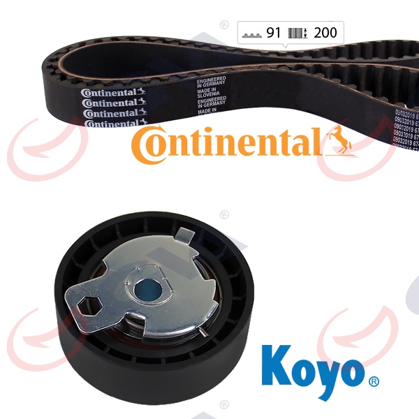 GVA 59T3520C Triger Seti Connect 2002>2013 1.8 Tdci Ktb 470