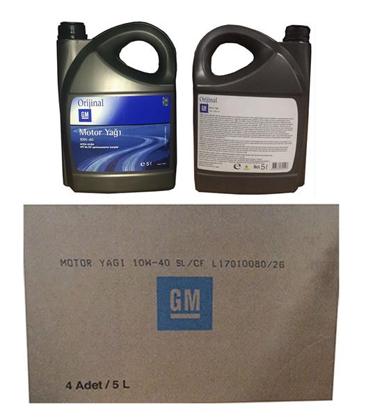 GM L510000013 Motor Yaği 10w40 4 L 4x4