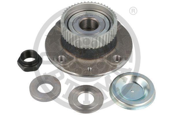 OPTIMAL 602249 Arka Teker Poryasi Komple Abs Li Peugeot P206 00> 4 Bijon